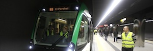 Metrô de Málaga abre as Linhas 1 E 2 com mais de 400 câmeras de vigilância de vídeo