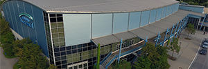 Das Stadtwerk.Donau-Arena confía en Dallmeier para ofrecer un entorno completamente seguro