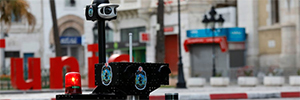 El robot policía P-Guard incorpora la tecnología de Vivotek en su estructura